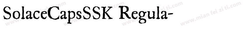 SolaceCapsSSK Regula字体转换